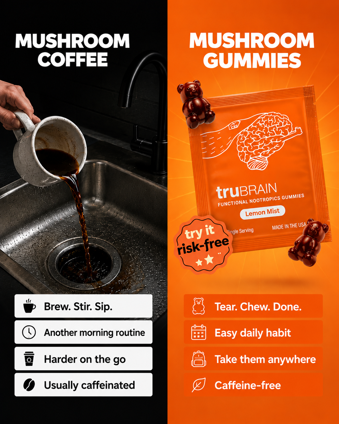 TruBrain Facebook ad