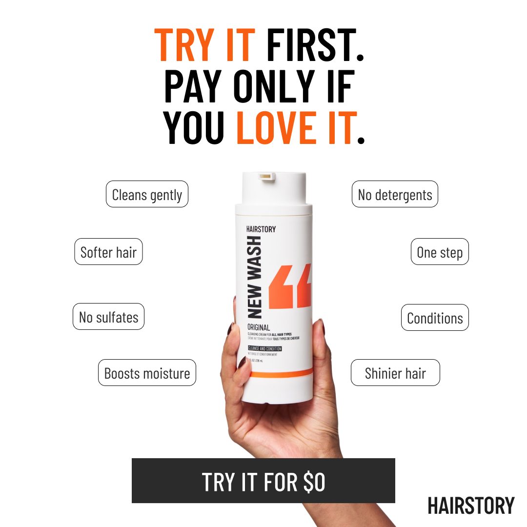 Hairstory Studio Facebook ad from Jun 9, 2026