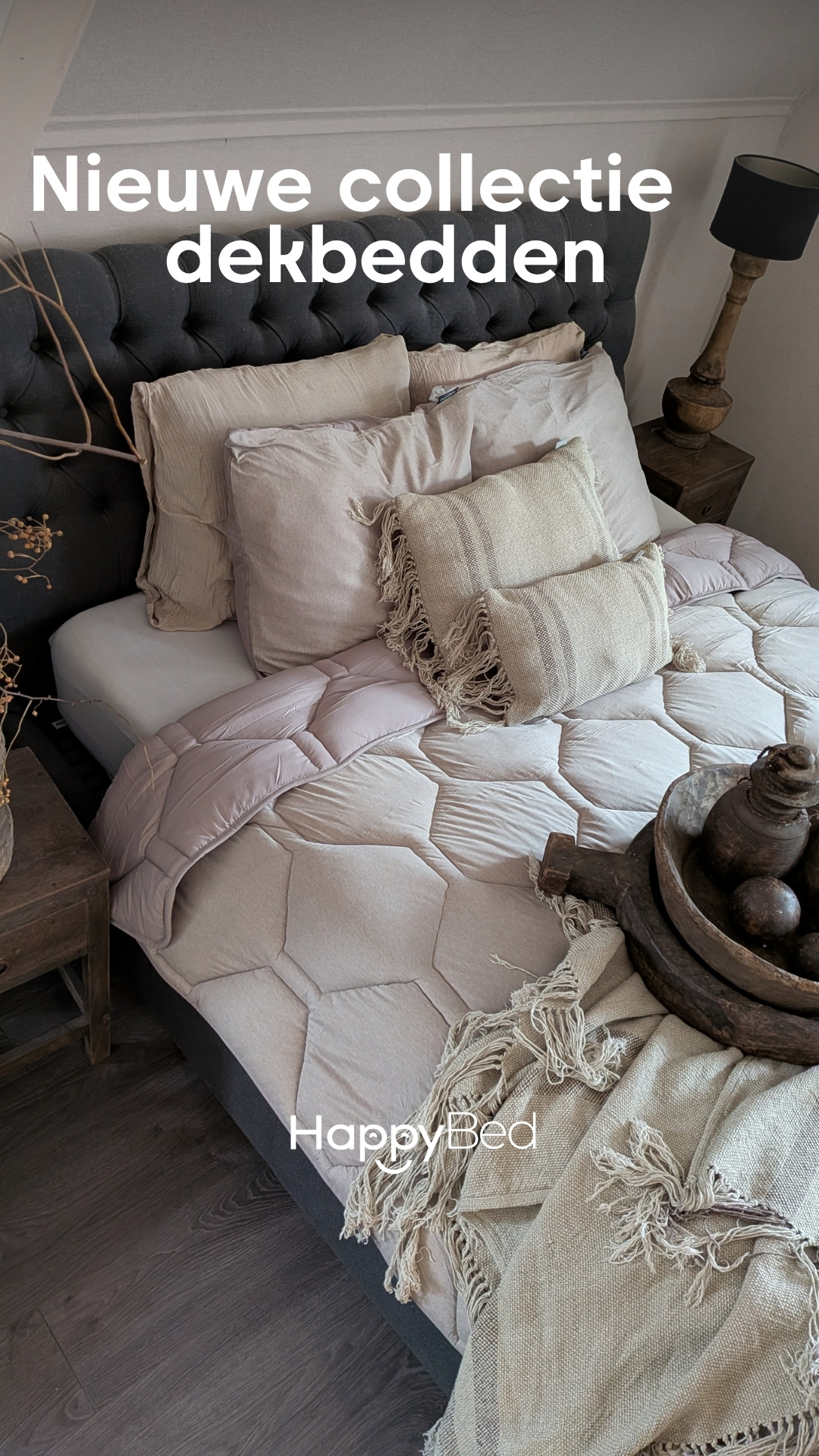 HappyBed Facebook ad