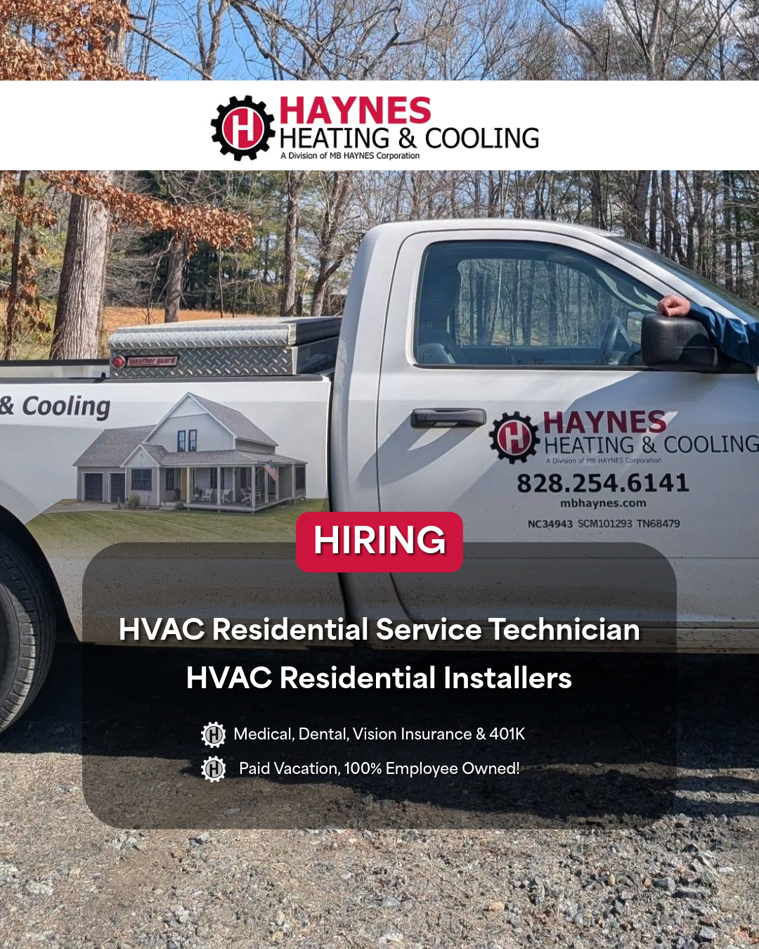MB HAYNES Corporation Facebook ad