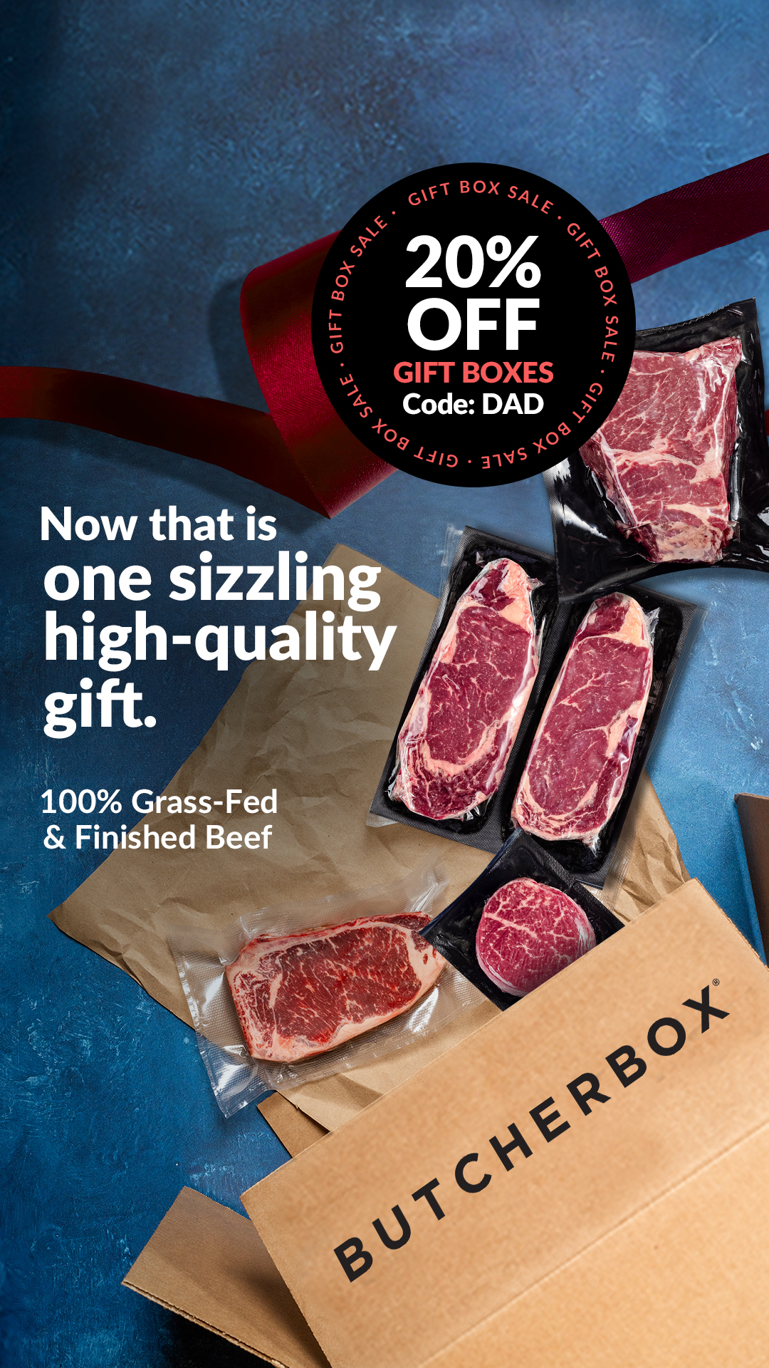 ButcherBox Facebook ad