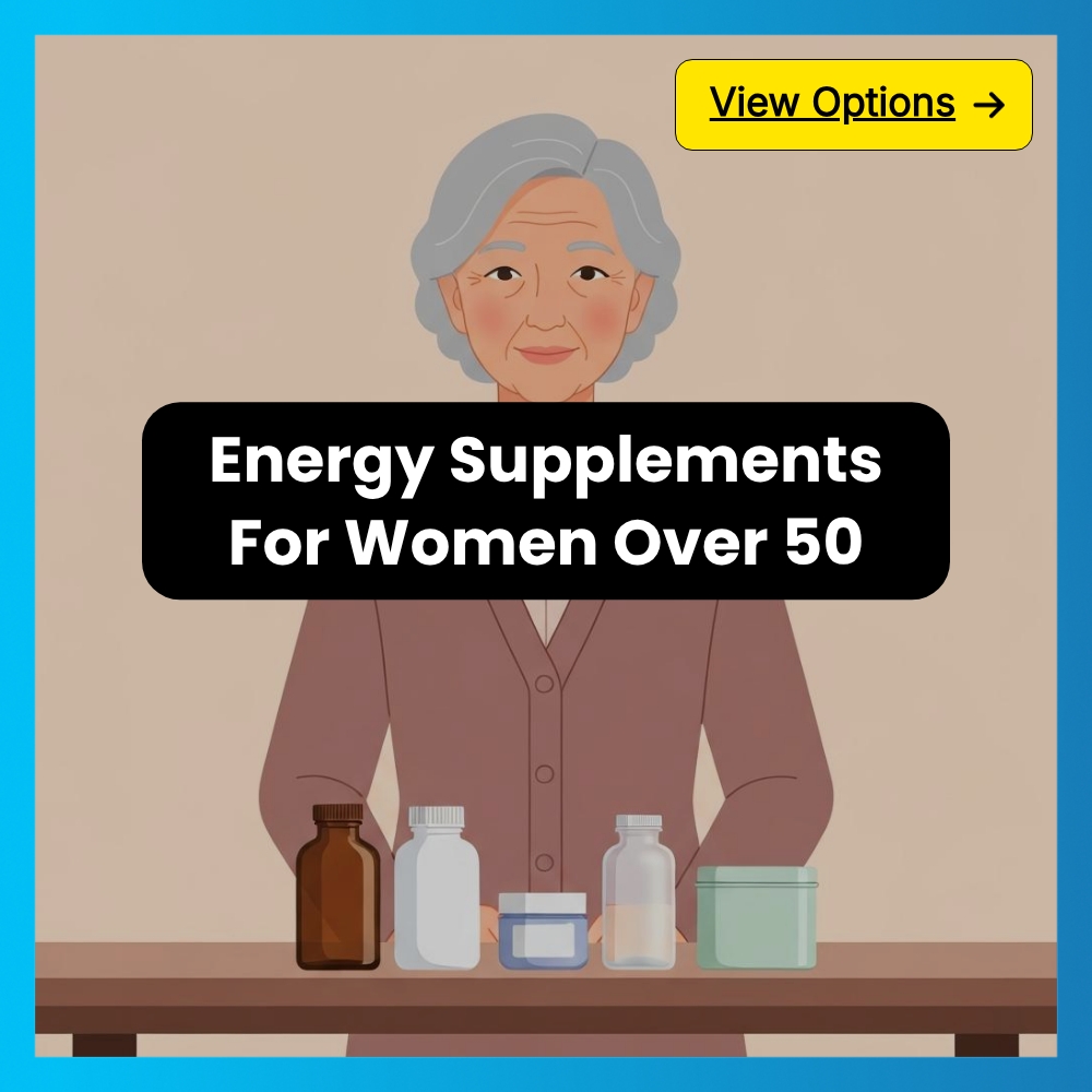 Insights Villa Alpha Facebook ad: Energy Supplements For Women Over 50!