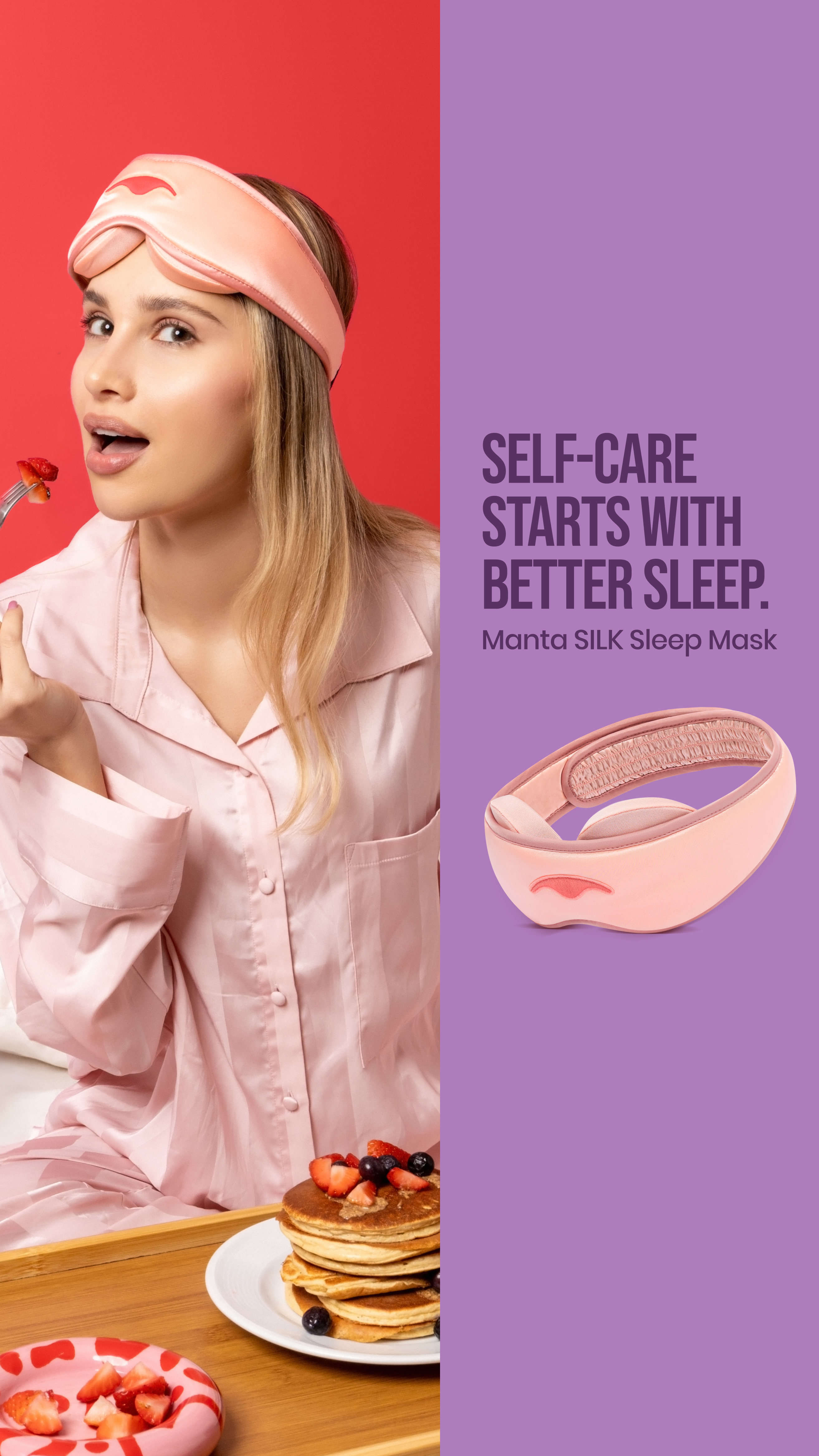 Manta Sleep Facebook ad