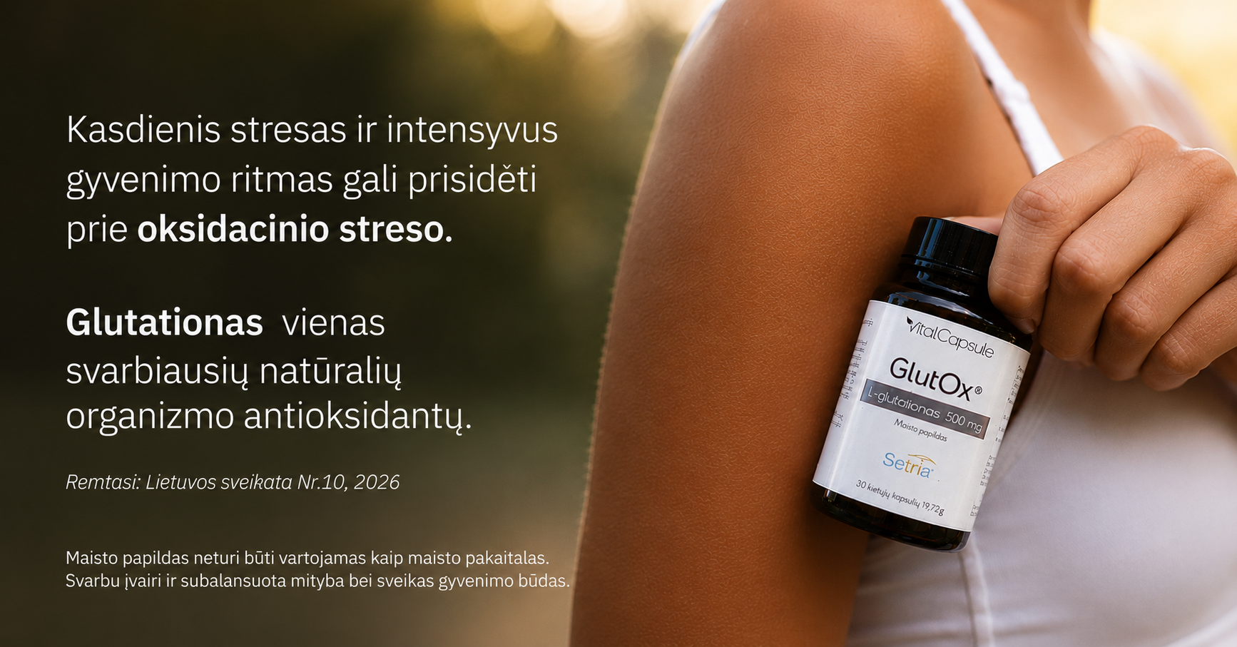 VitalCapsule Facebook ad: Nuolaidos taikomos visam asortimentui, o atrinktiems…