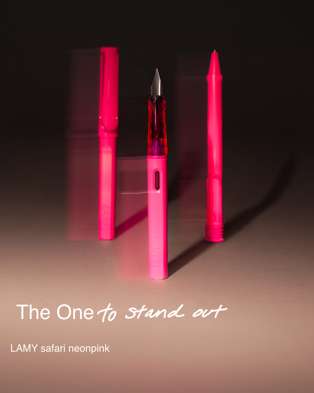 LAMY Facebook ad: LAMY safari. The One.