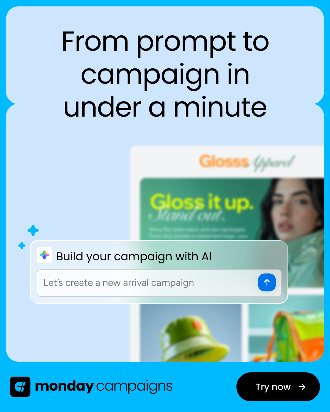monday CRM Facebook ad