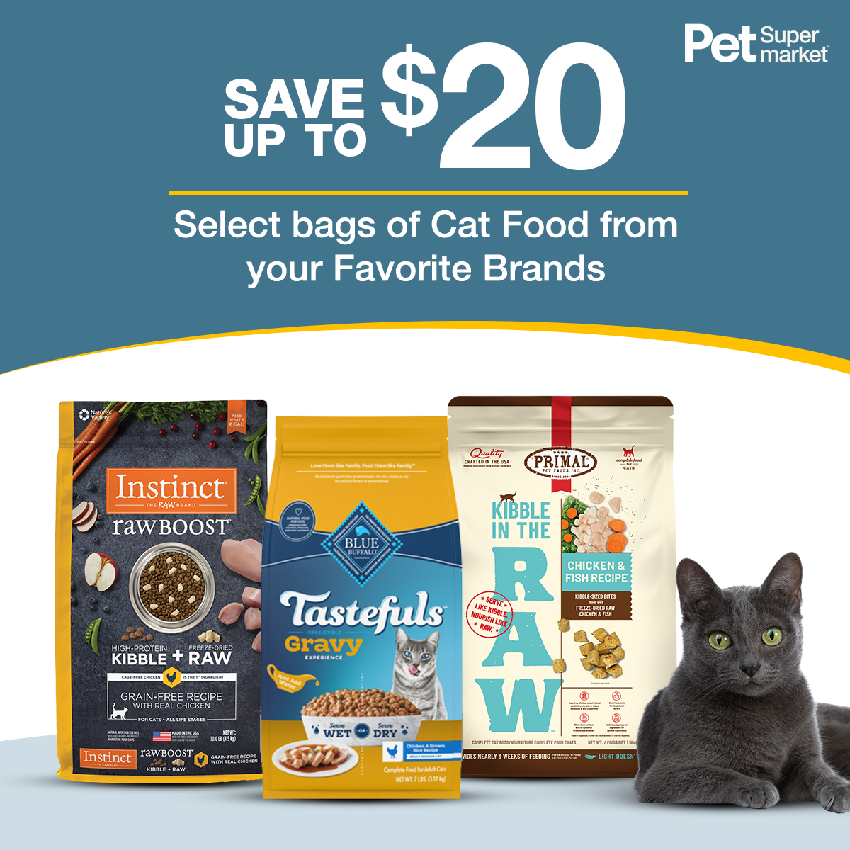 Pet Supermarket Facebook ad