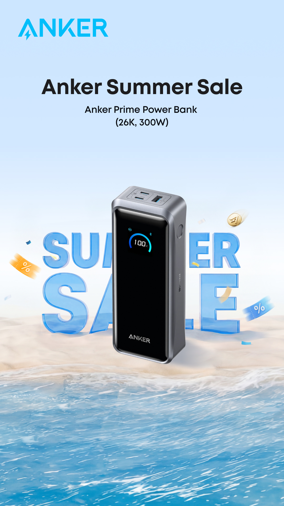 Anker Facebook ad