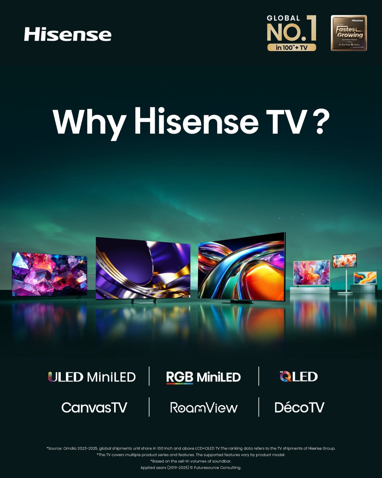 Googa Electronics Facebook ad: Why Hisense TV?