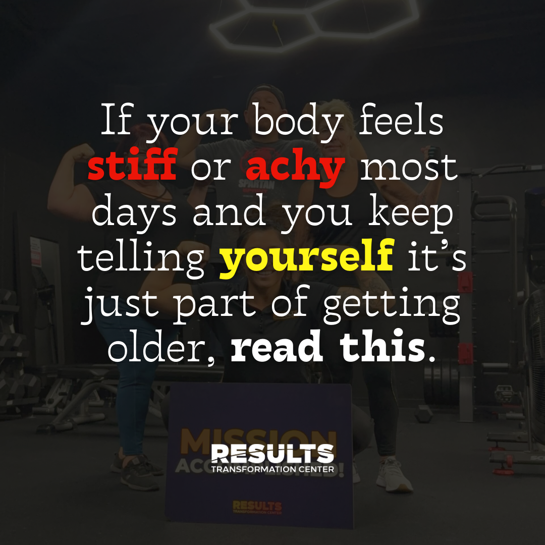 Results the Training Gym Facebook ad: Quit Starting Over-Transform Your Fitness in 12 Weeks!
