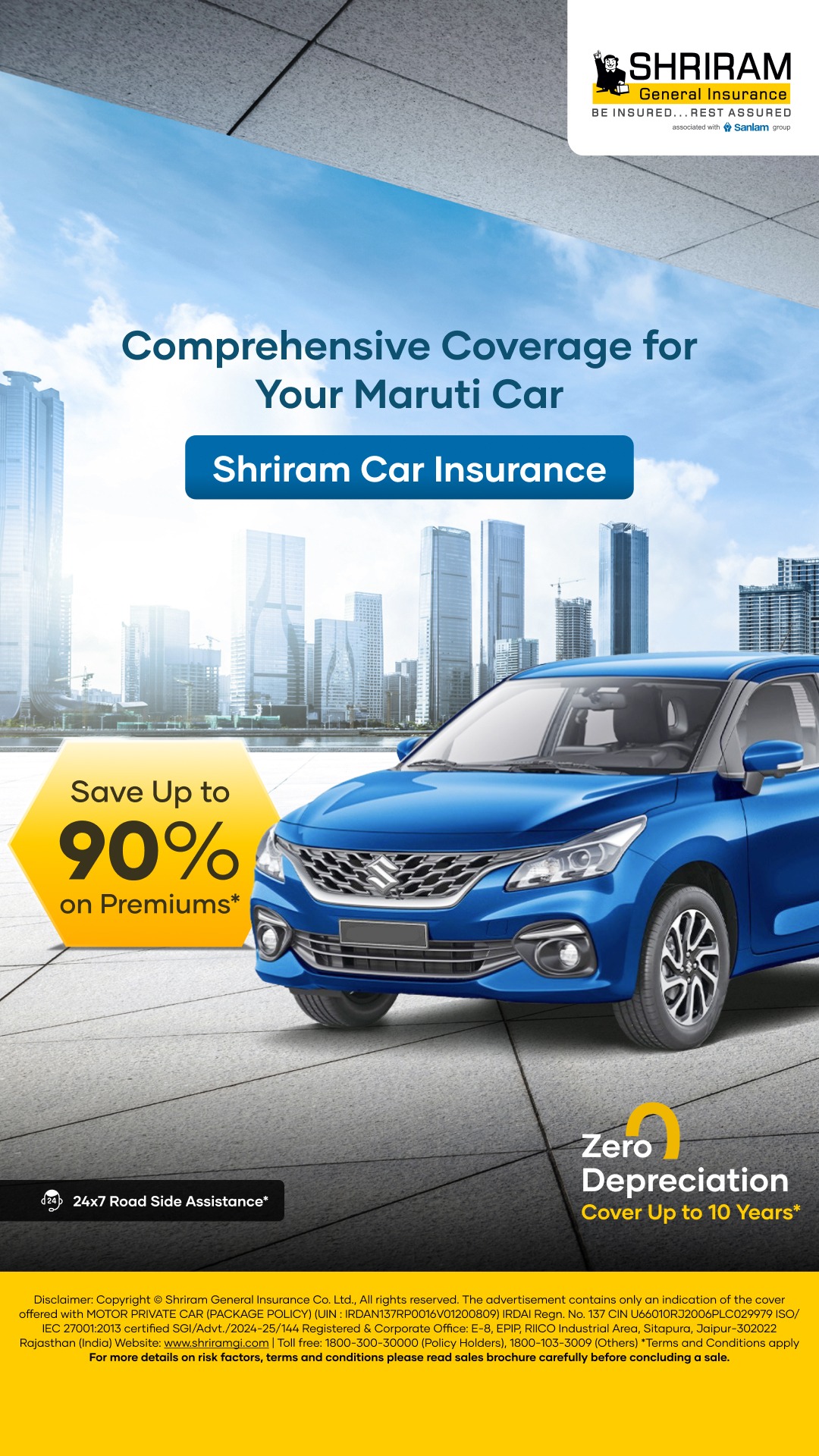 Shriram General Insurance Facebook ad