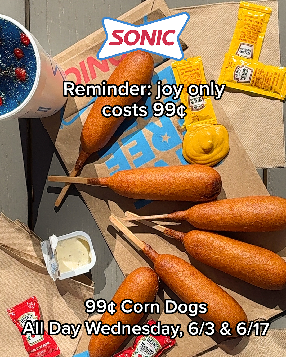 Sonic Drive-In Facebook ad