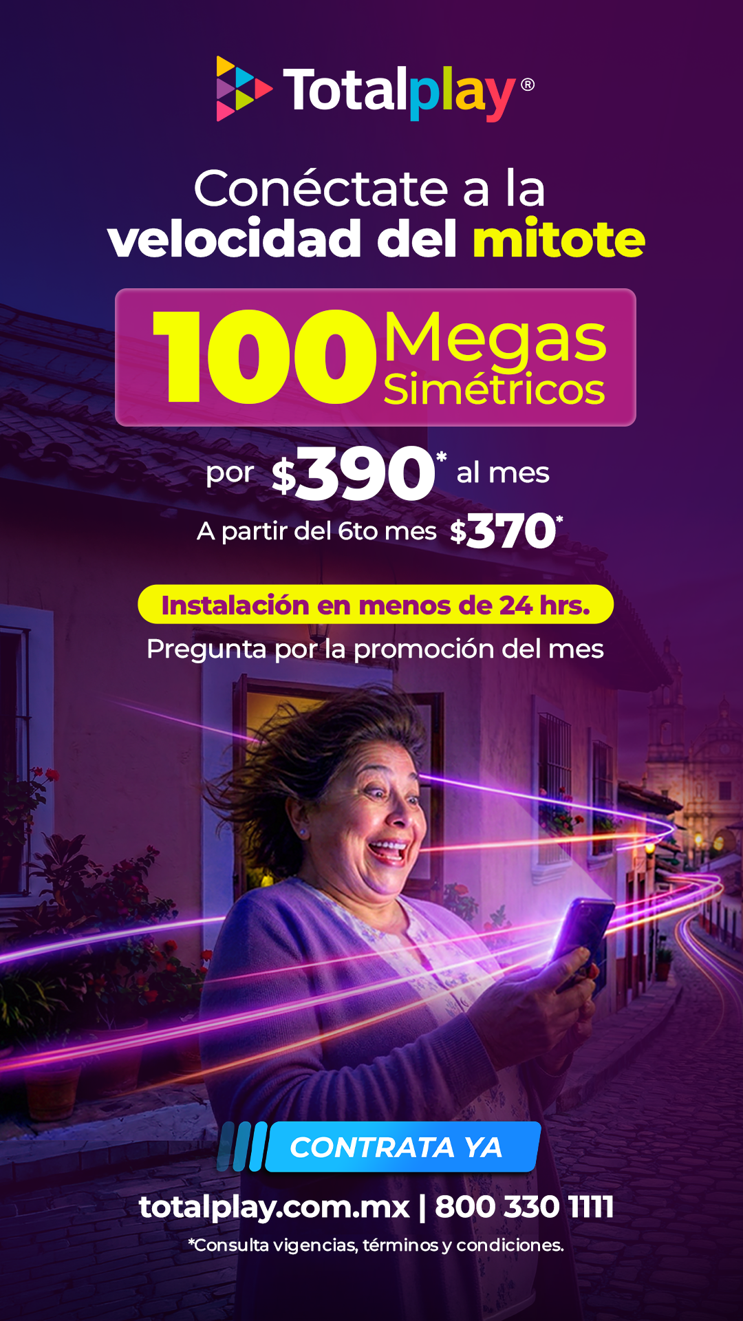 Totalplay Facebook ad