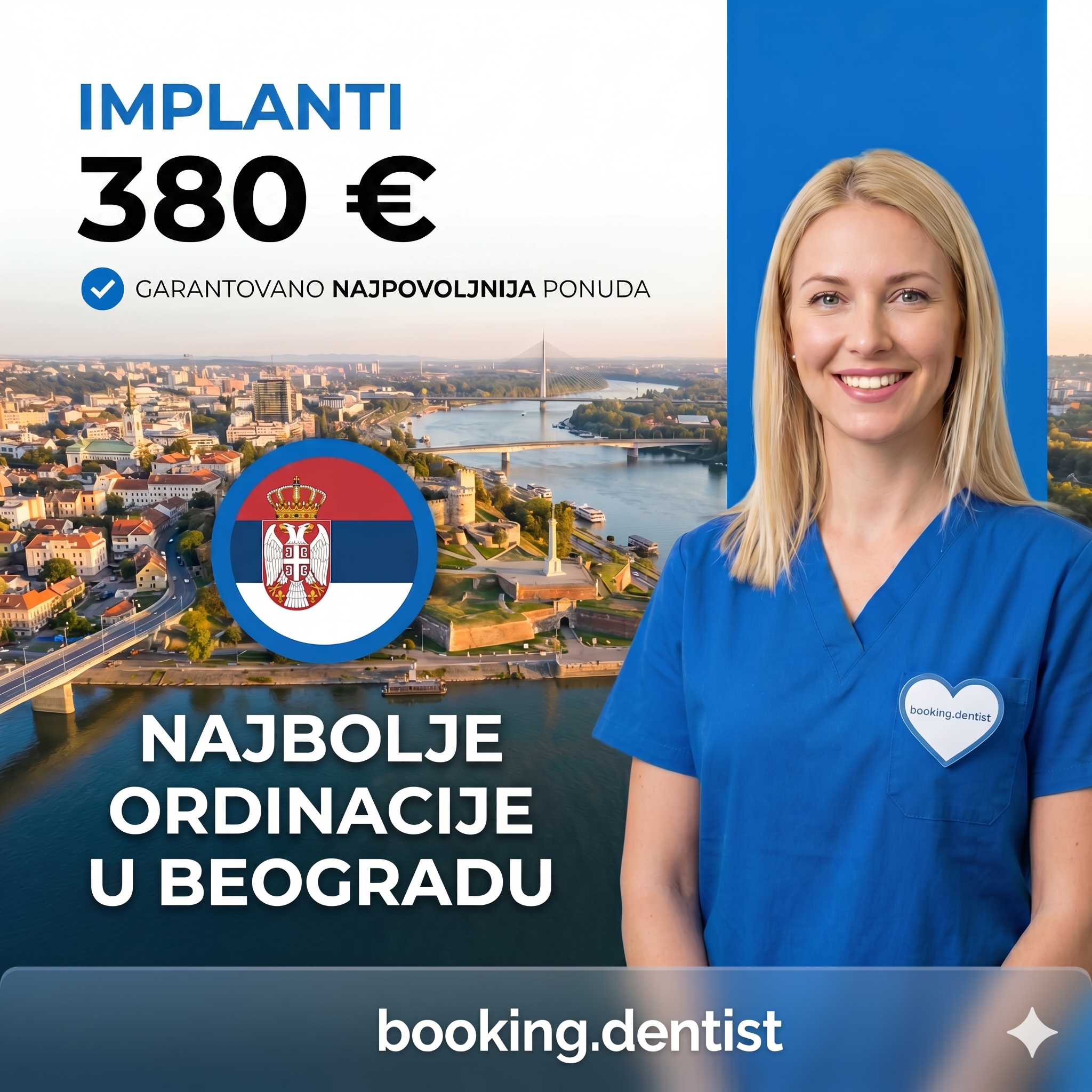 BookingDentist Facebook ad