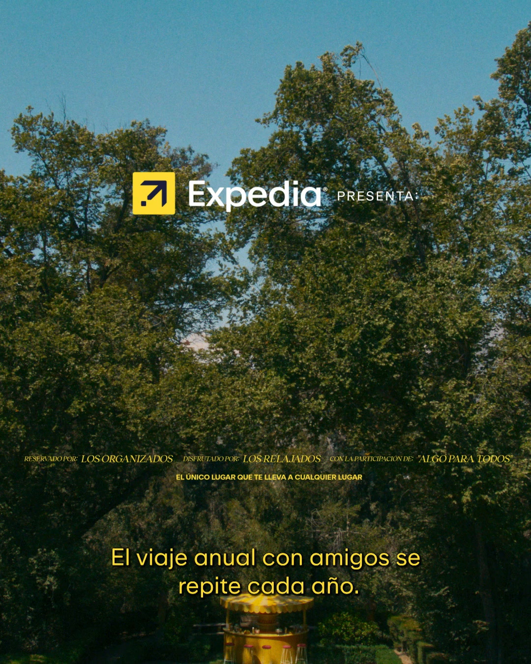 Expedia Facebook ad: Viajes con amigos | Expedia