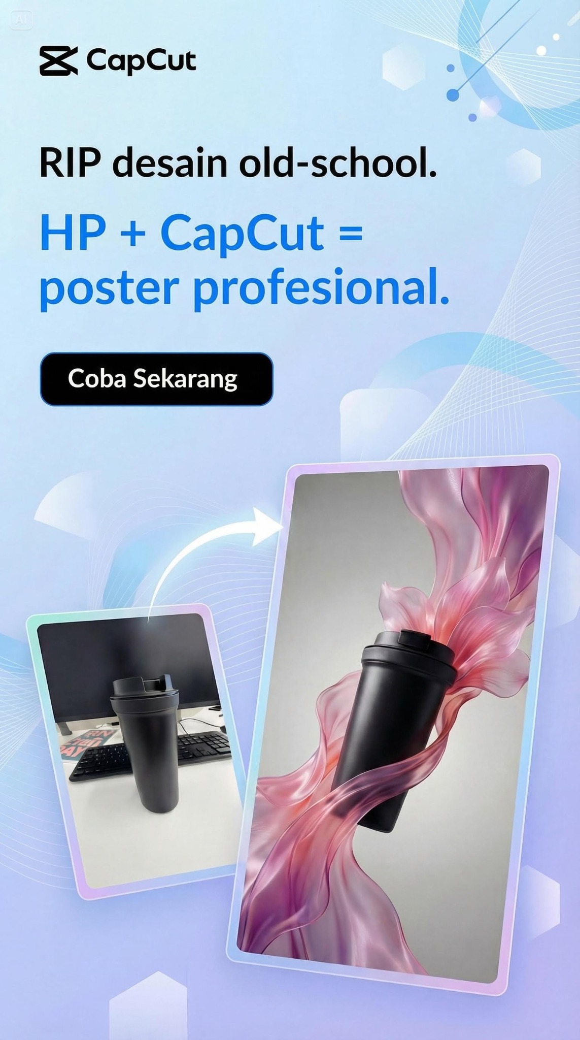 CapCut Facebook ad