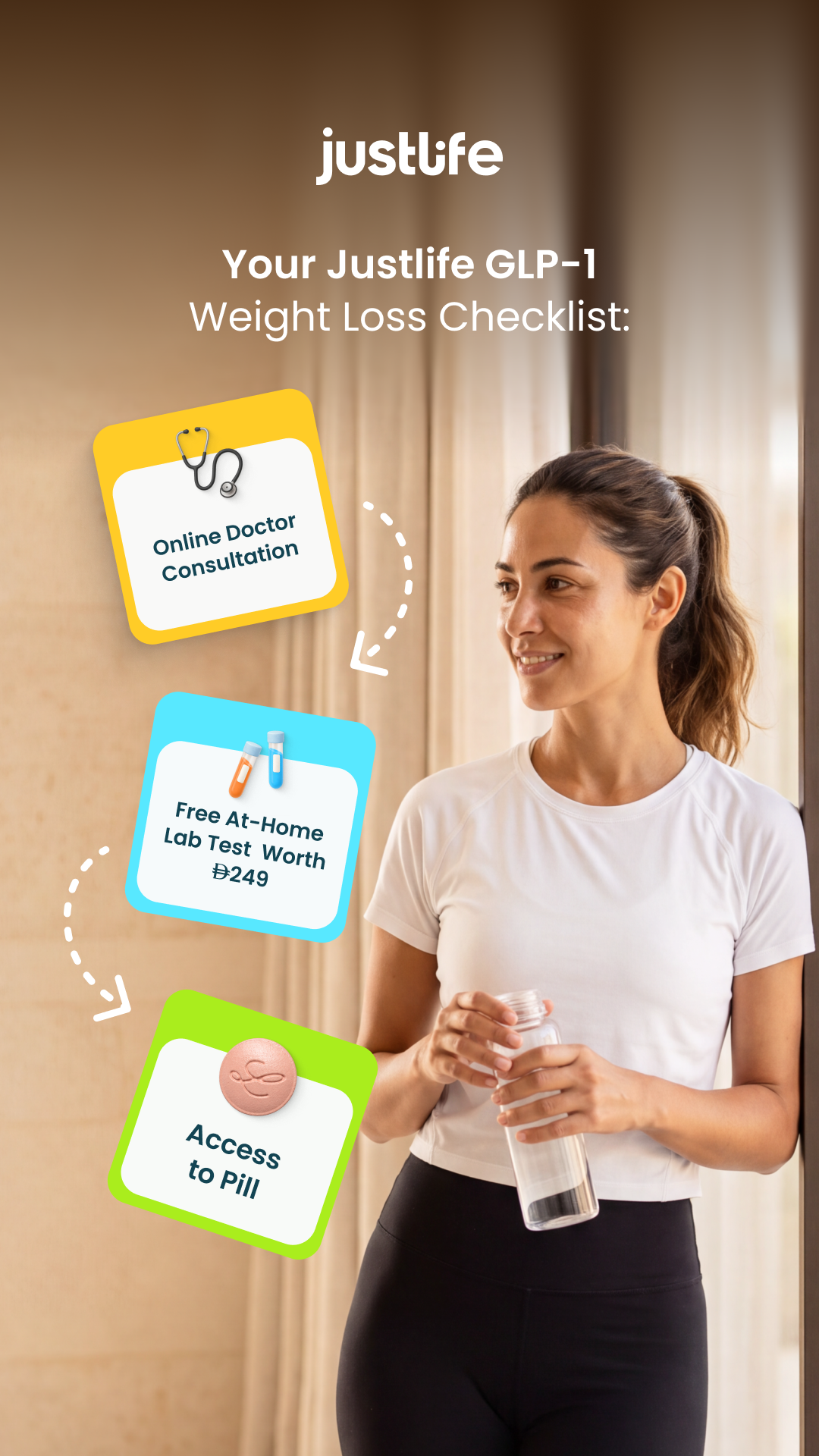 Justlife UAE Facebook ad