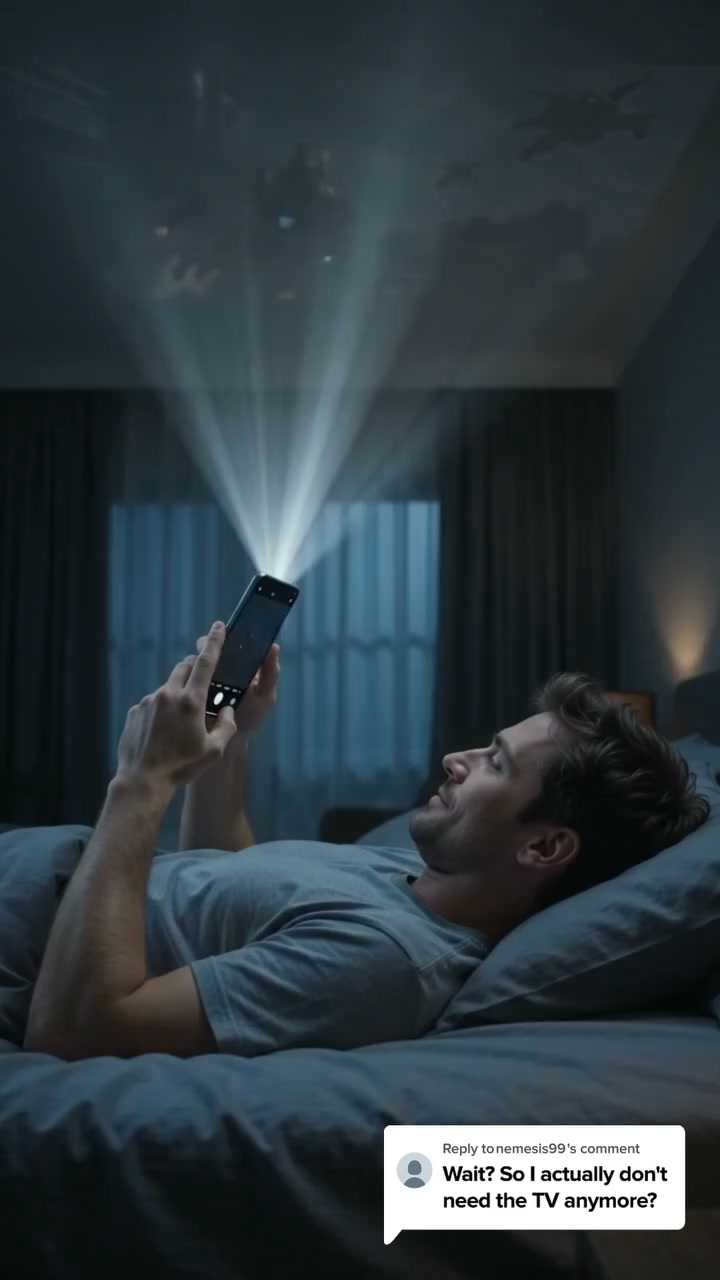 Review App Facebook ad: Watch everything with your phone