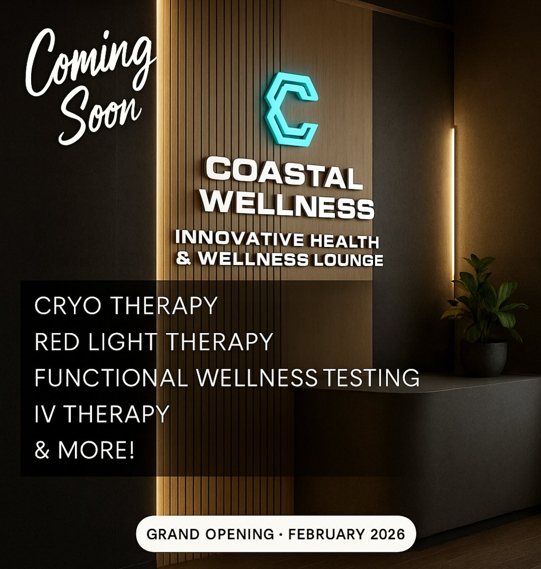 Coastal Wellness Facebook ad: New Coastal Wellness Location Opening Soon
