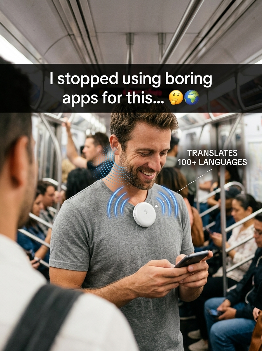 Cajatesoro Facebook ad: AI Real-Time Language Practice Companion