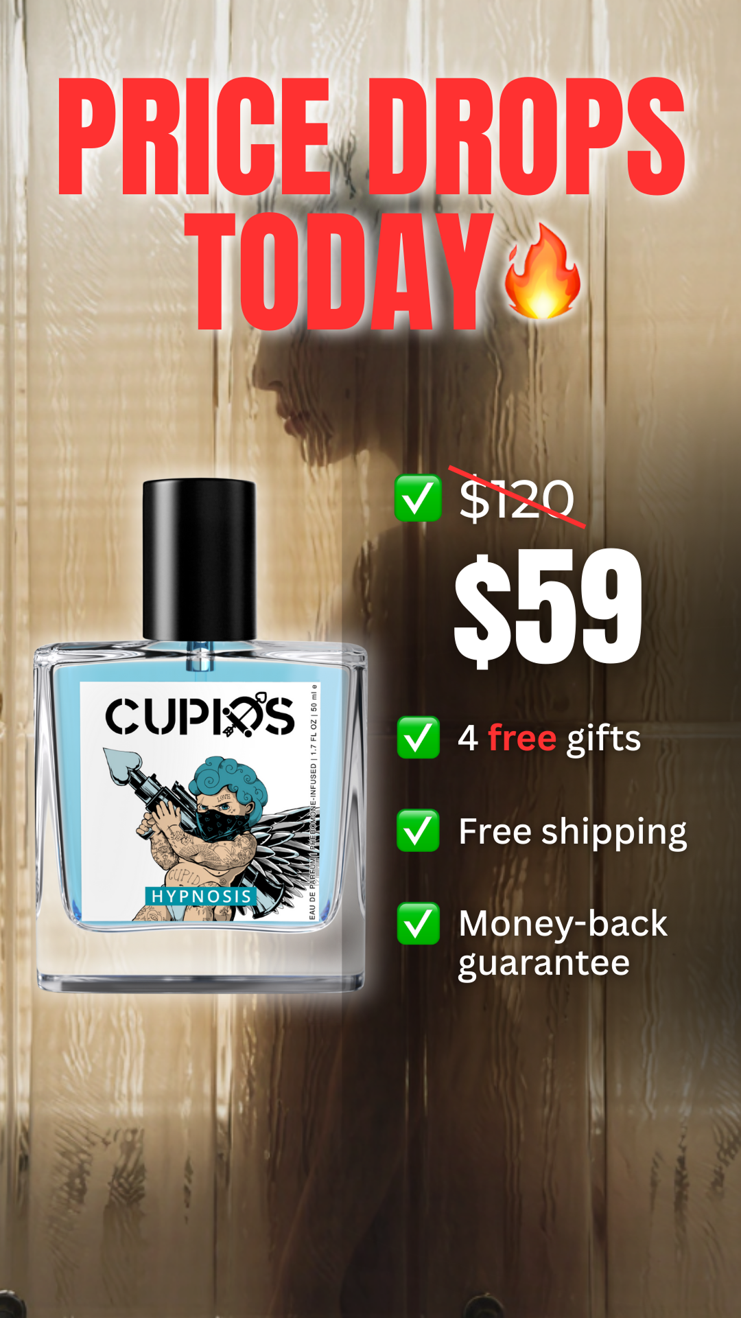 Try Cupids Facebook ad