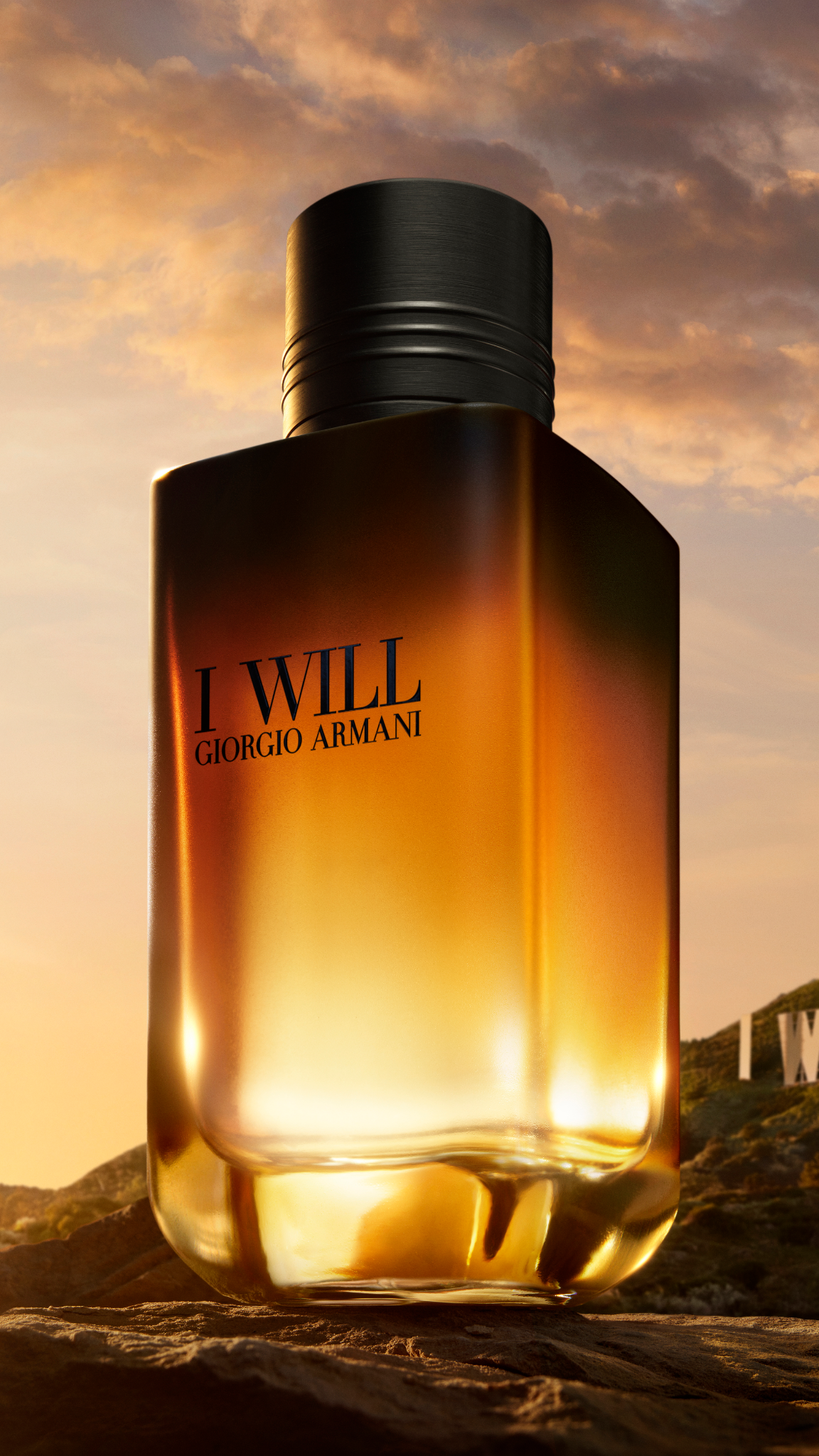 Armani beauty Facebook ad: I WILL: NAUJASIS AROMATAS