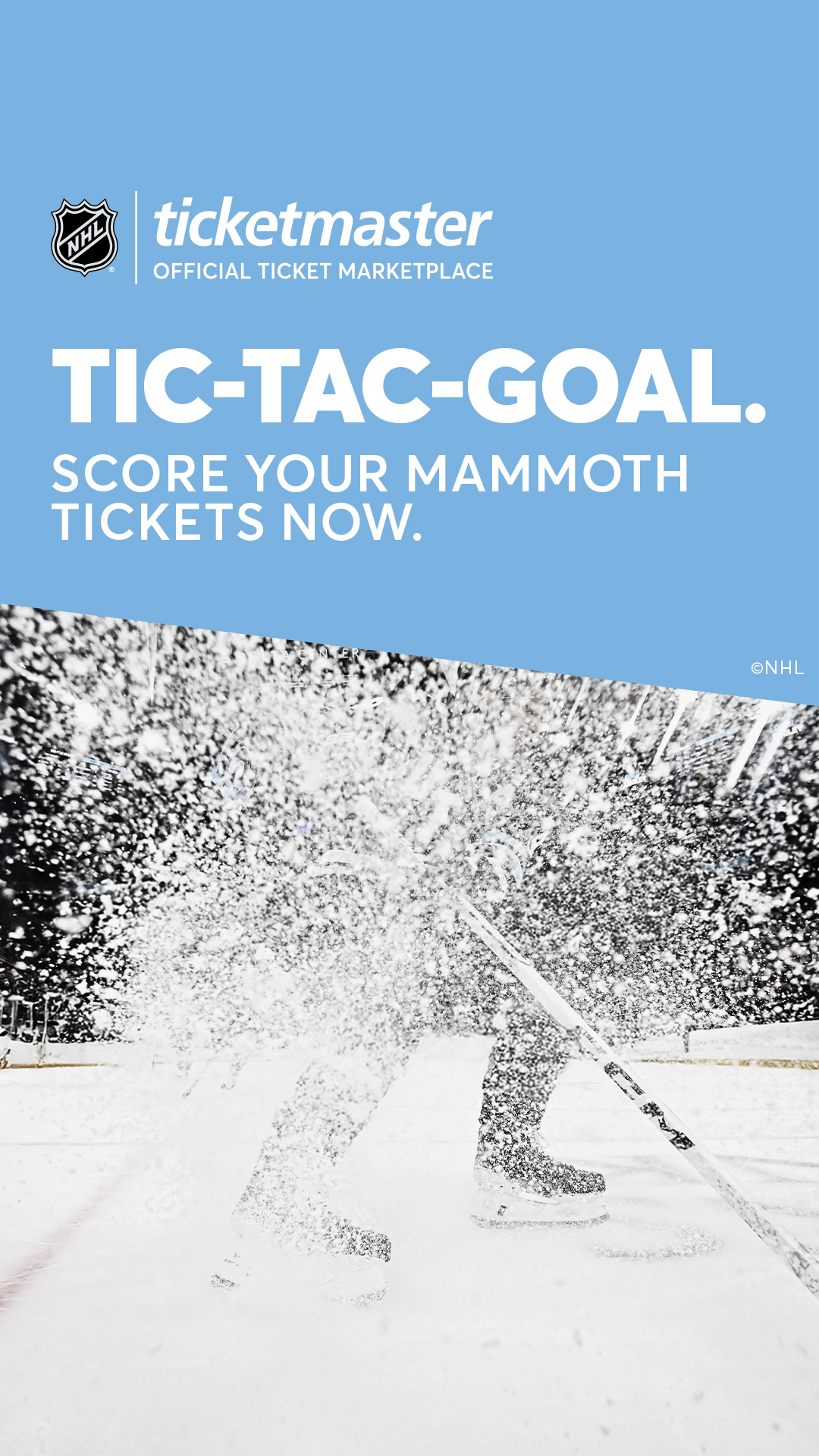 Ticketmaster Facebook ad