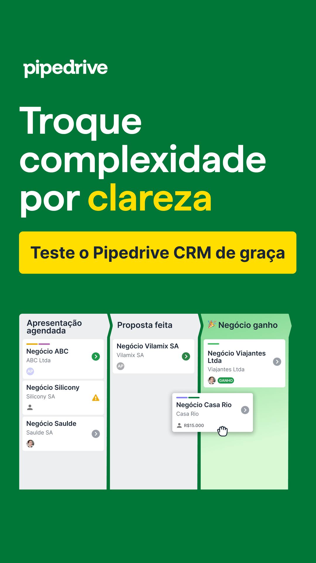 Pipedrive Facebook ad
