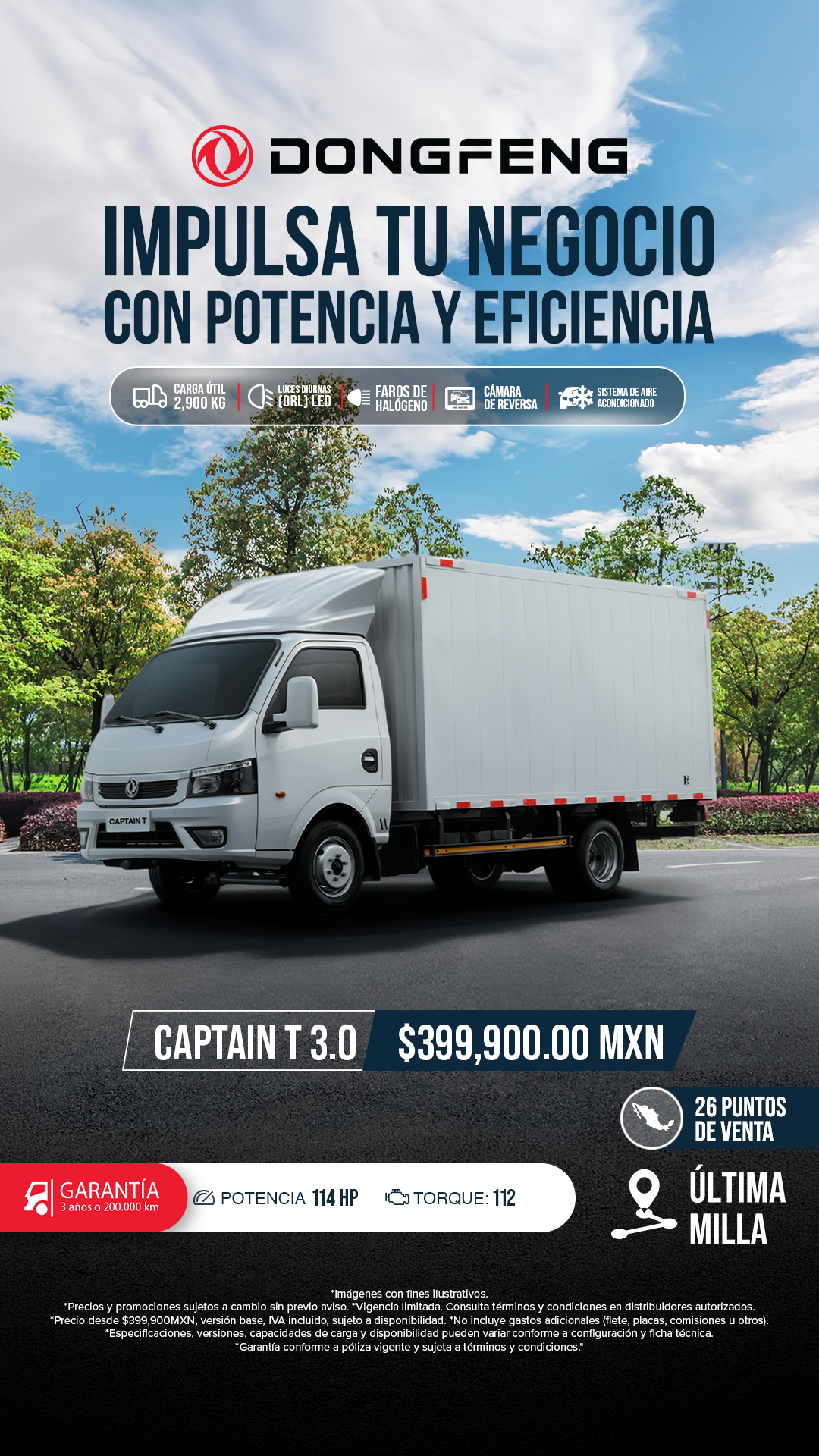 Dongfeng México Facebook ad from Jul 27, 2026