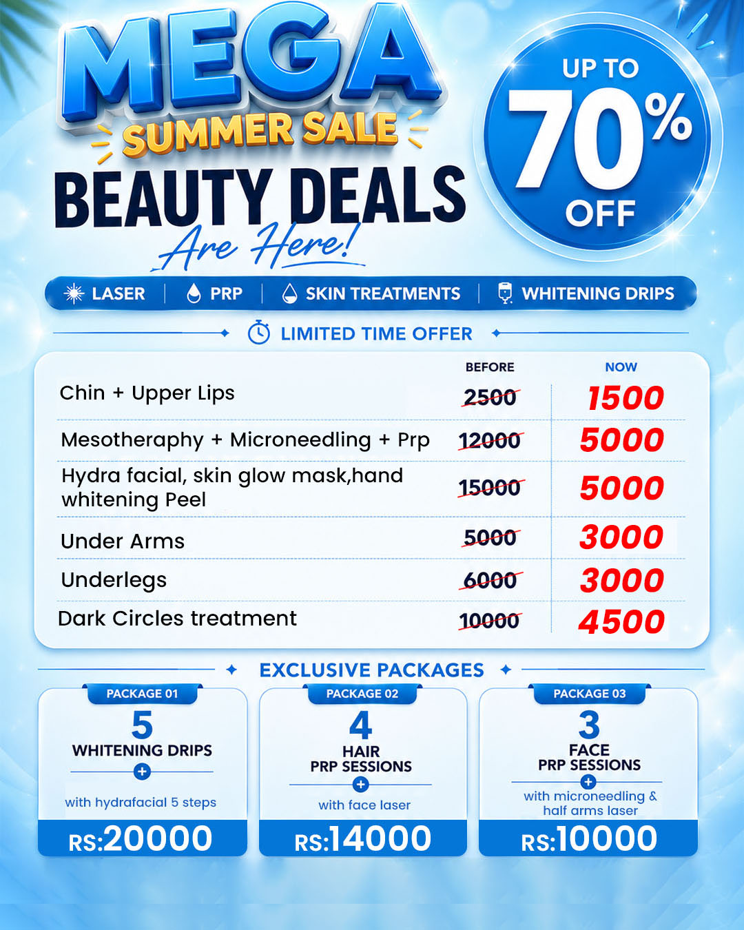 K&I Skin Lounge Facebook ad
