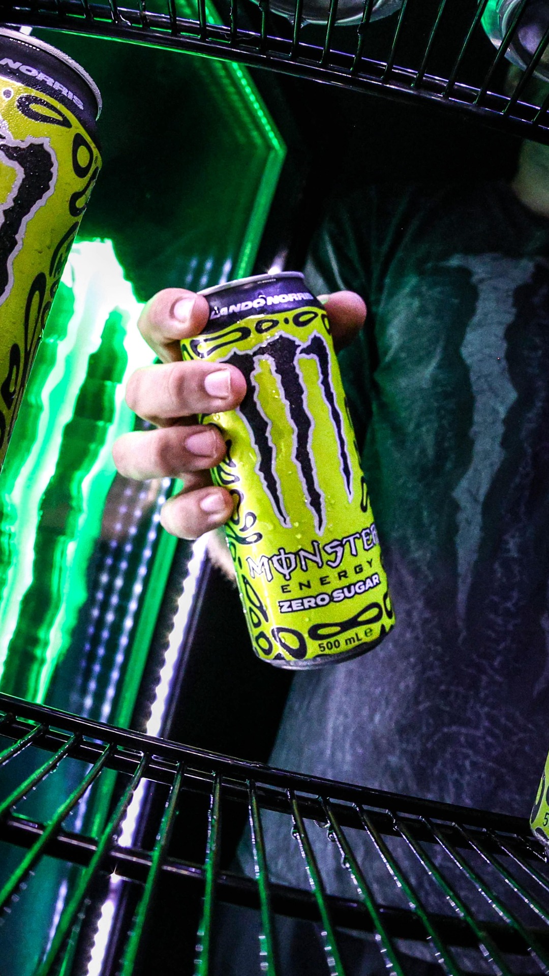 Monster Energy Facebook ad: The universe has spoken Lando Norris Zero Sugar…