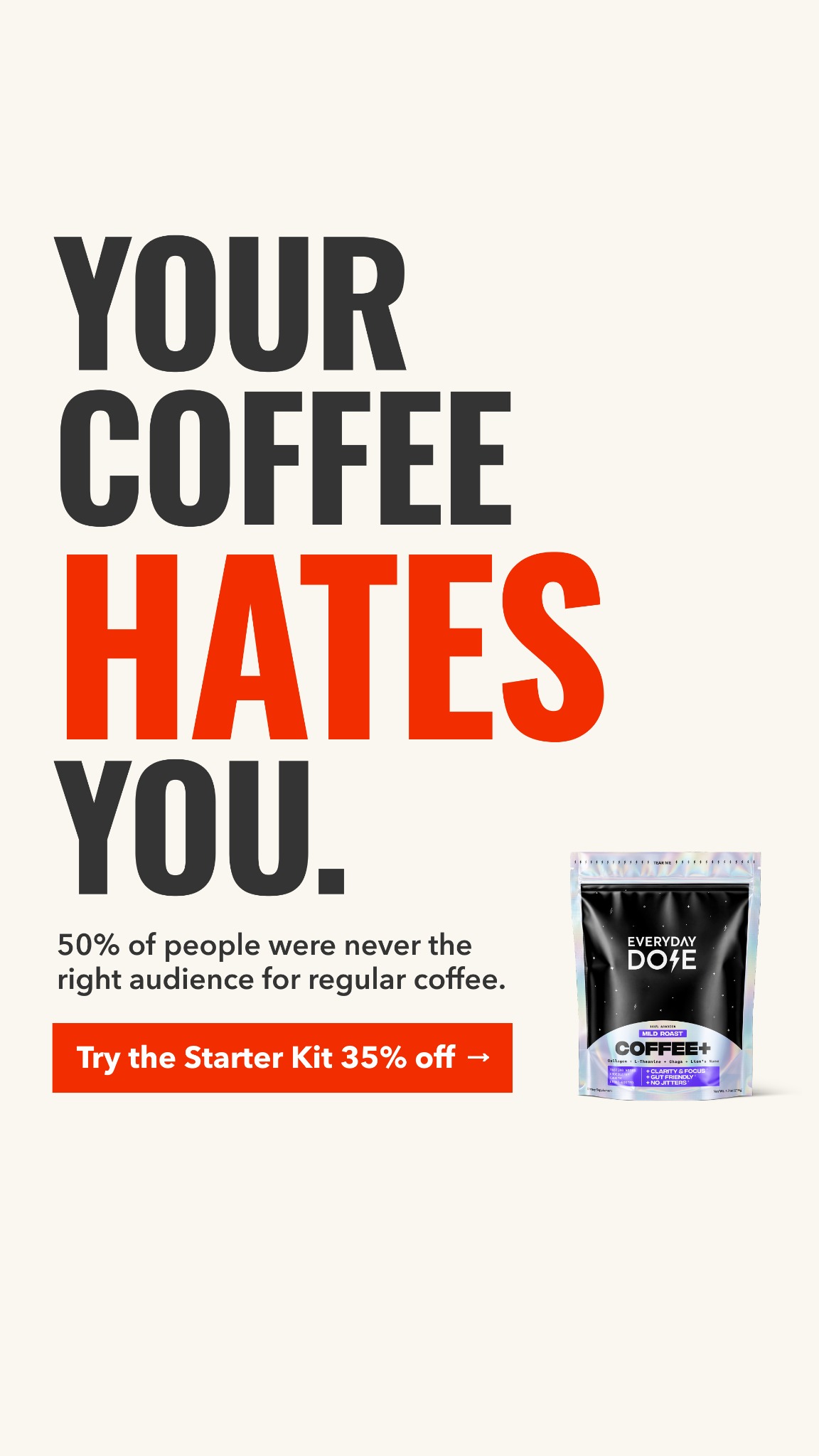 Everyday Dose Facebook ad