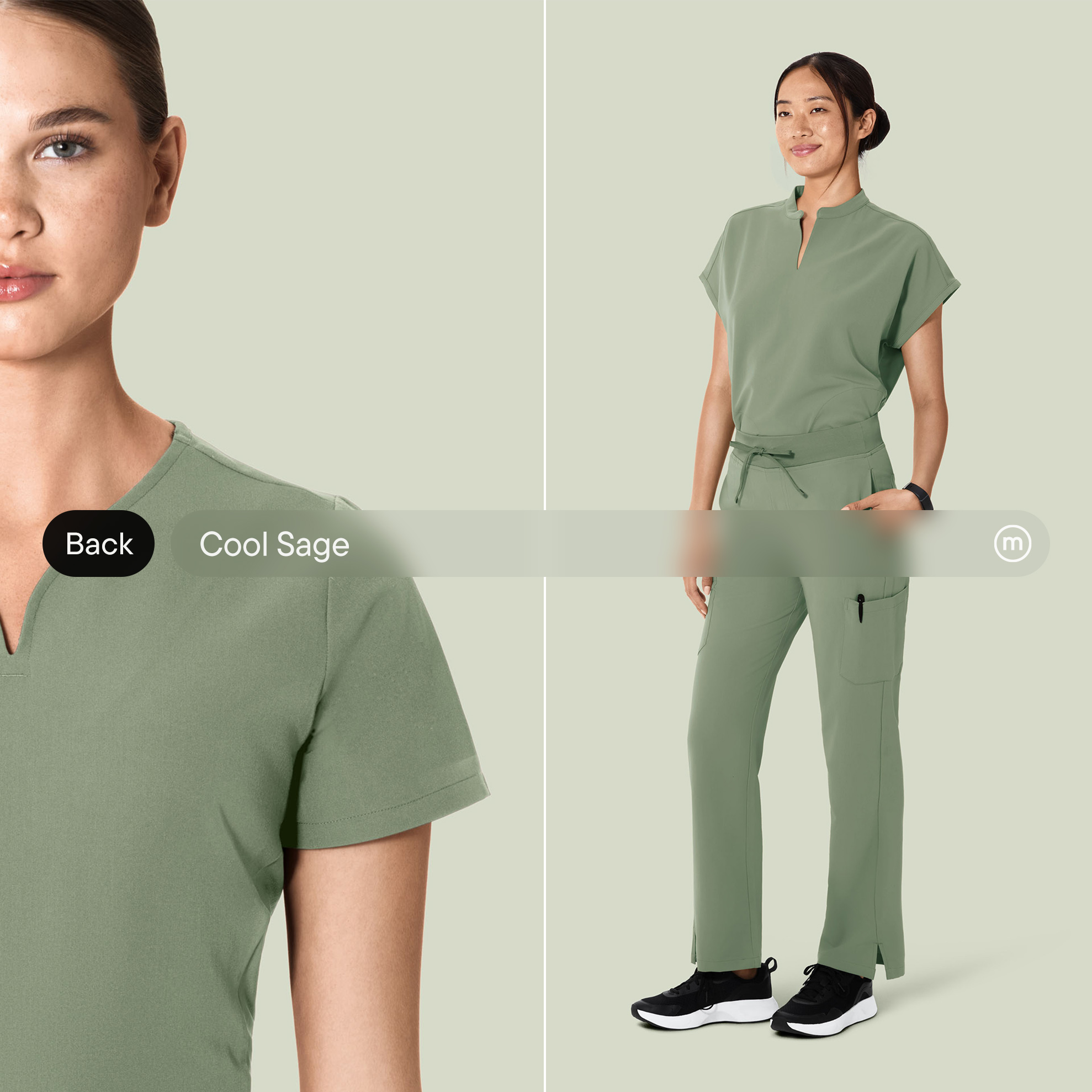 Mandala Scrubs Facebook ad