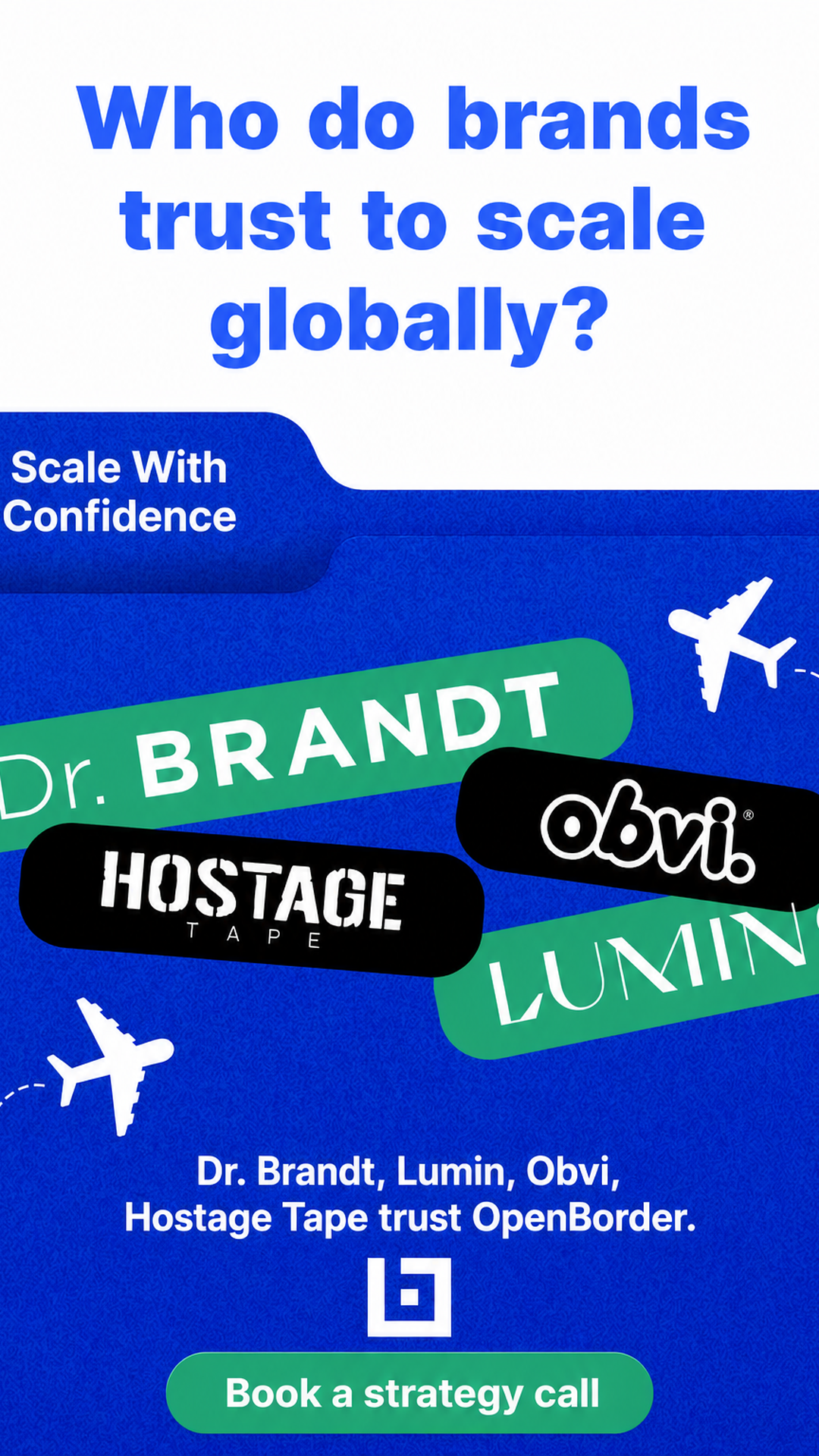 Openborder Facebook ad