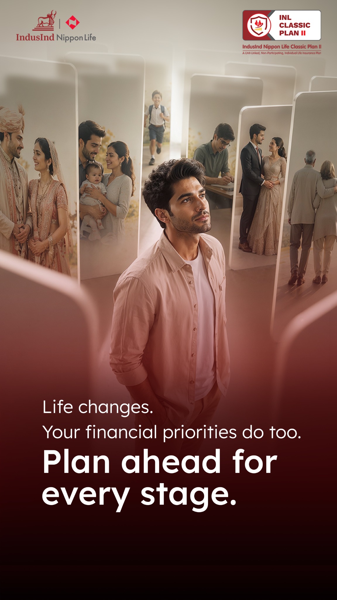 IndusInd Nippon Life Insurance Facebook ad