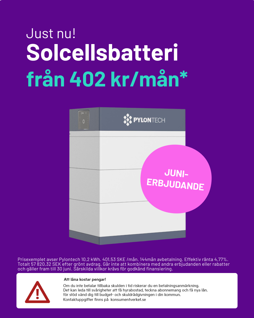 1KOMMA5 Sverige Facebook ad