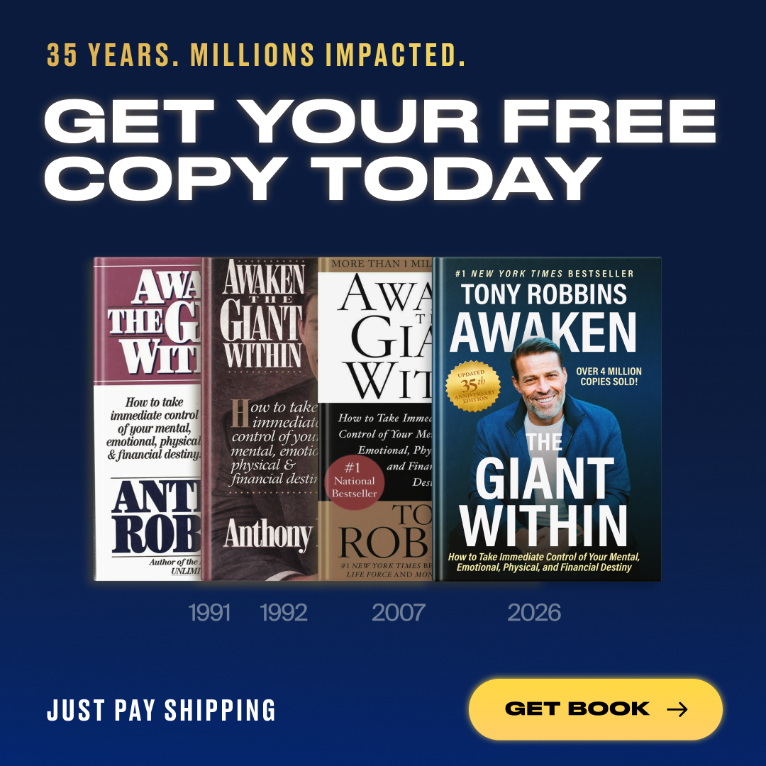 Tony Robbins Facebook ad