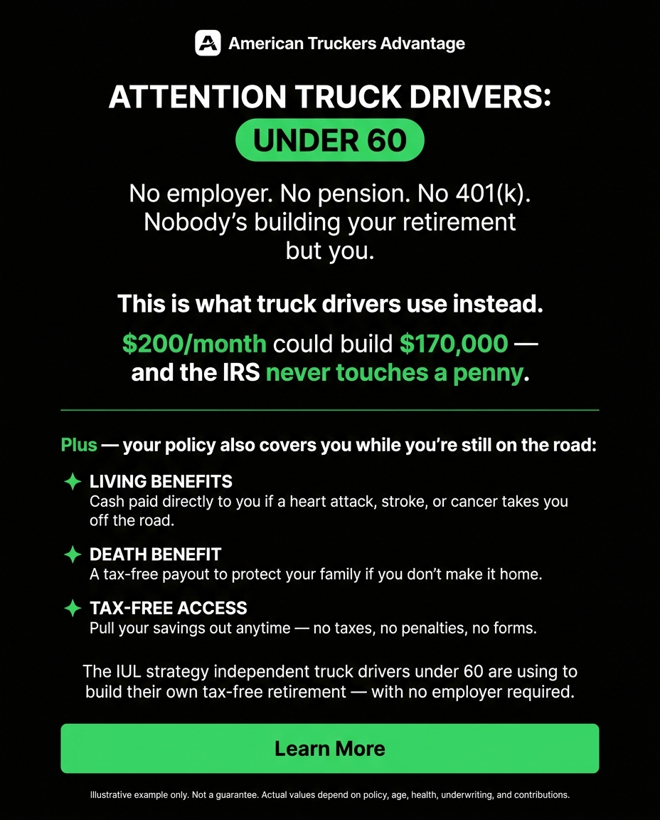 American Truckers Advantage Facebook ad