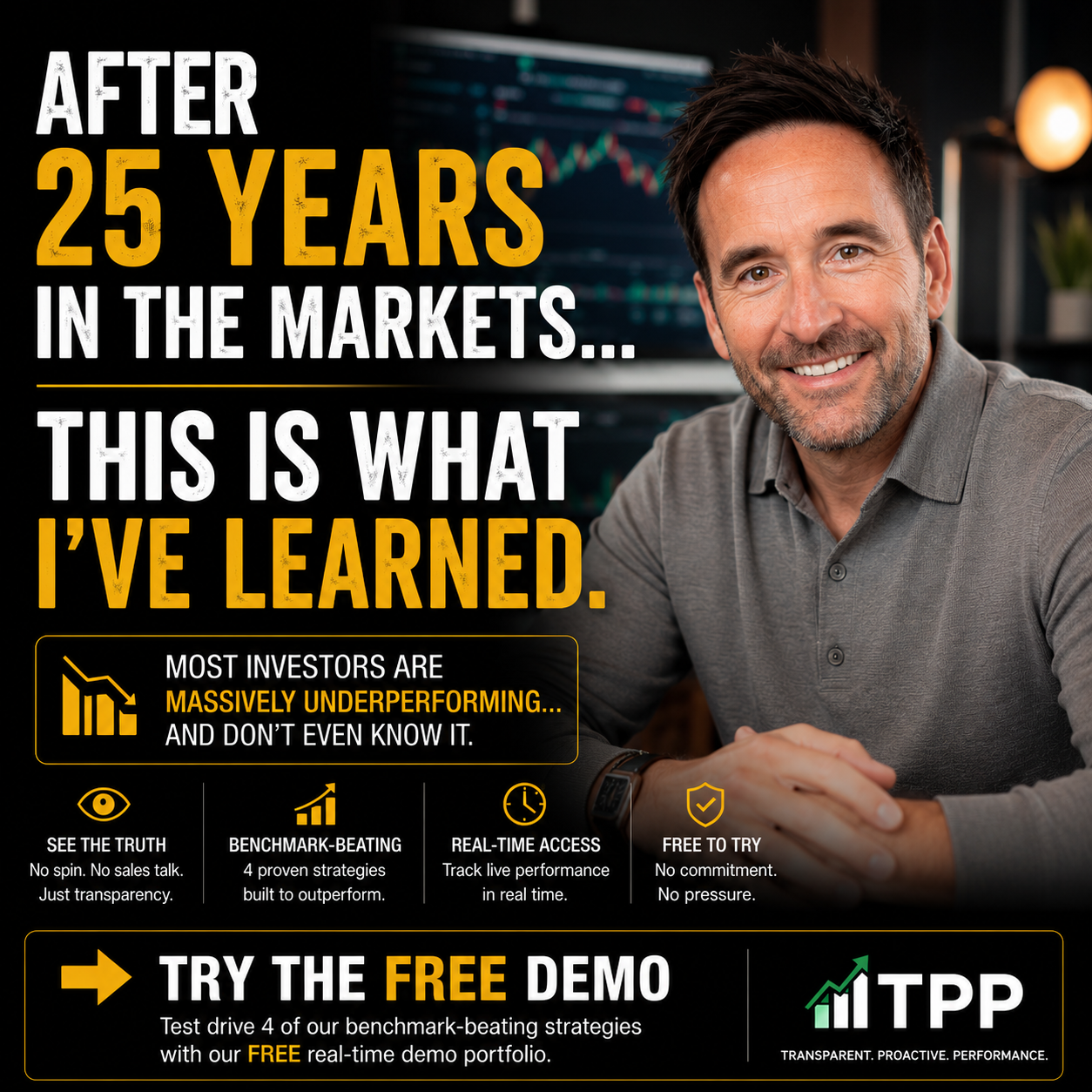 TPP Investment Platform Facebook ad: Your Wealth Manager Doesn't Want You Seeing This