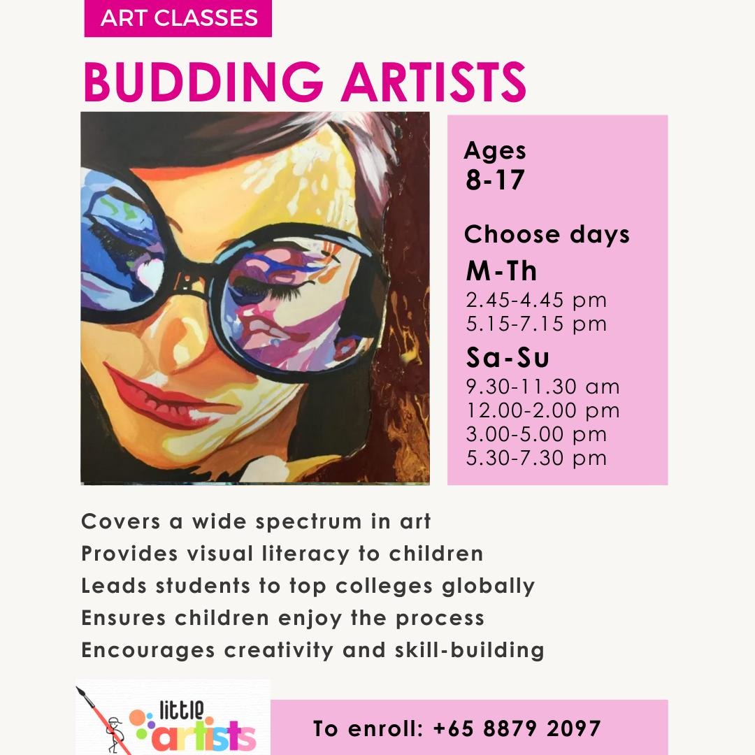 Little Artists Art Studio Facebook ad