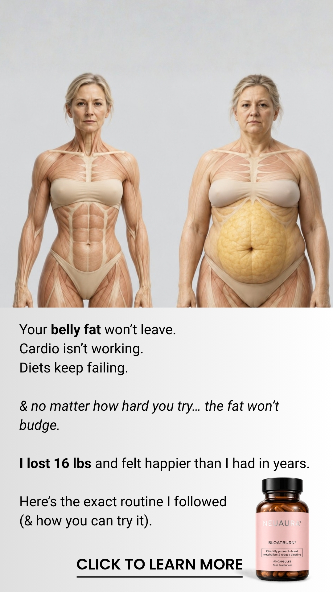 Amanda Thomson Facebook ad: Drop the Lbs in weeks!