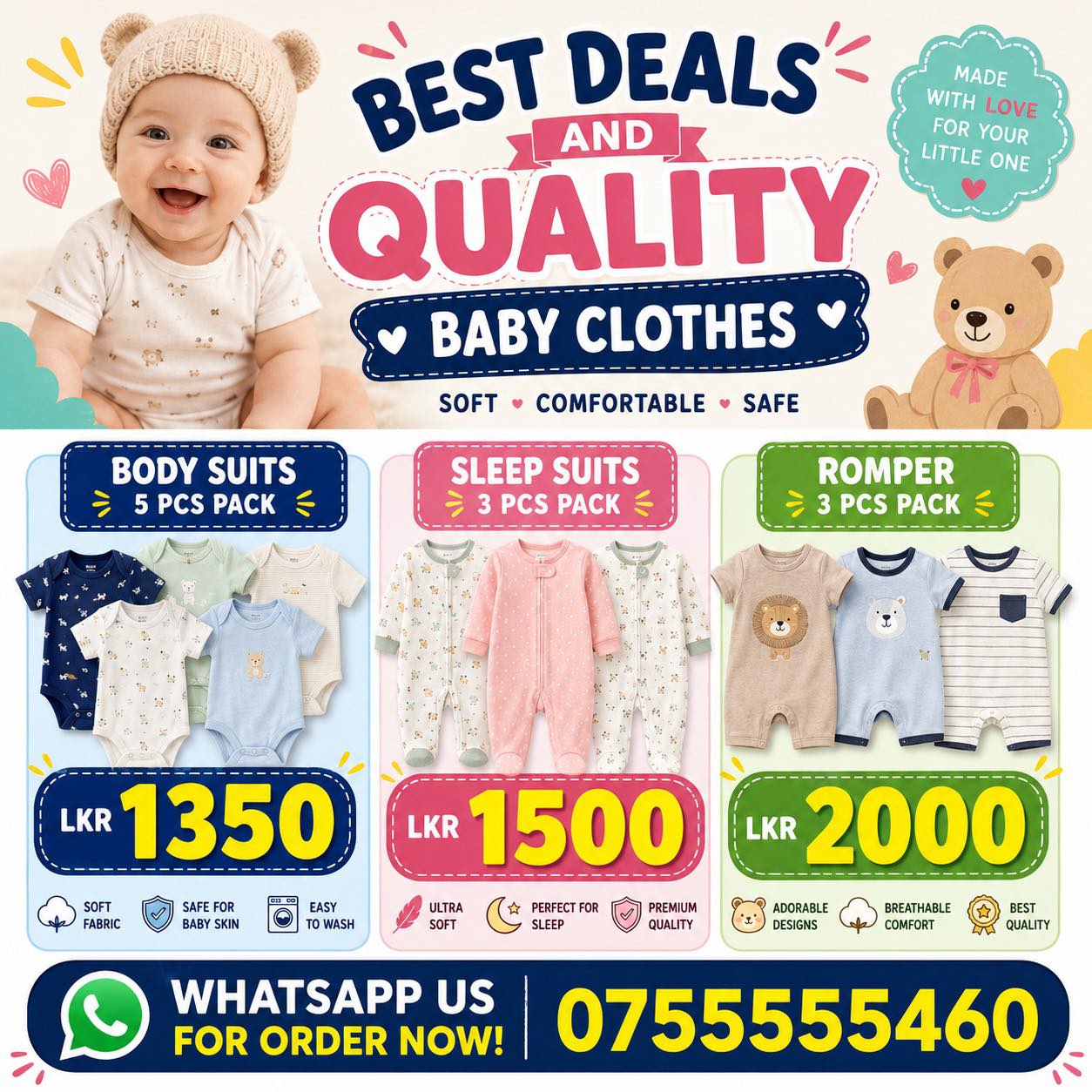 Whimsy Baby & Kid's Shop Facebook ad: LIMITED TIME OFFER