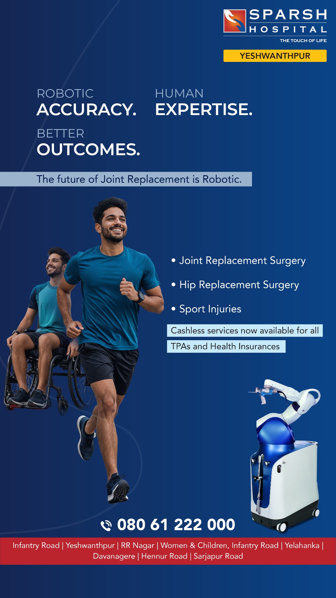 SPARSH Hospital, Bangalore Facebook ad