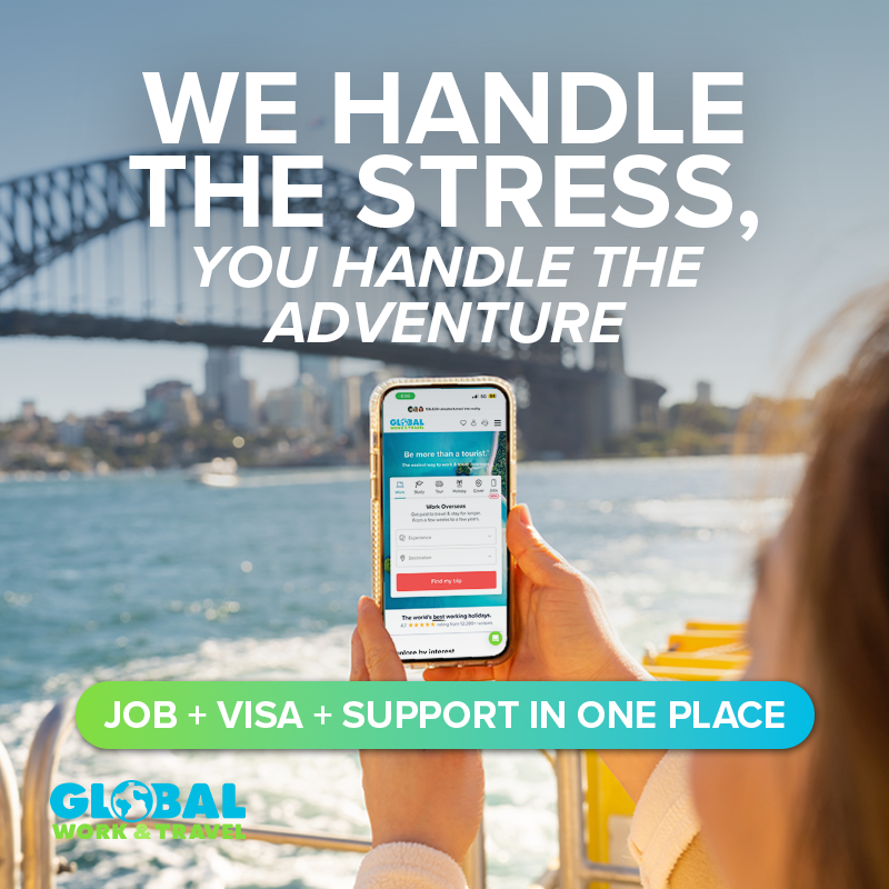 Global Work & Travel Facebook ad