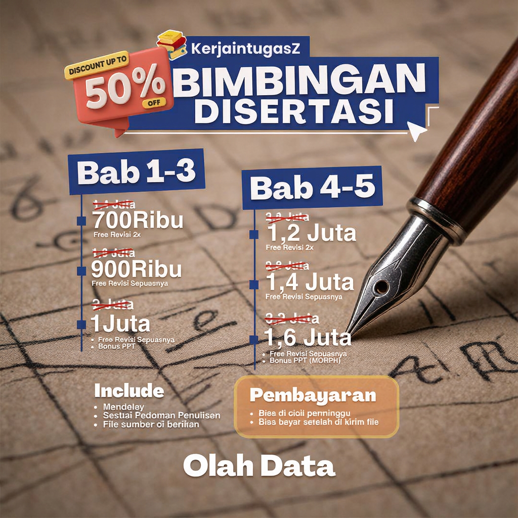Kerjaintugas Facebook ad: Bimbingan Disertasi S3
