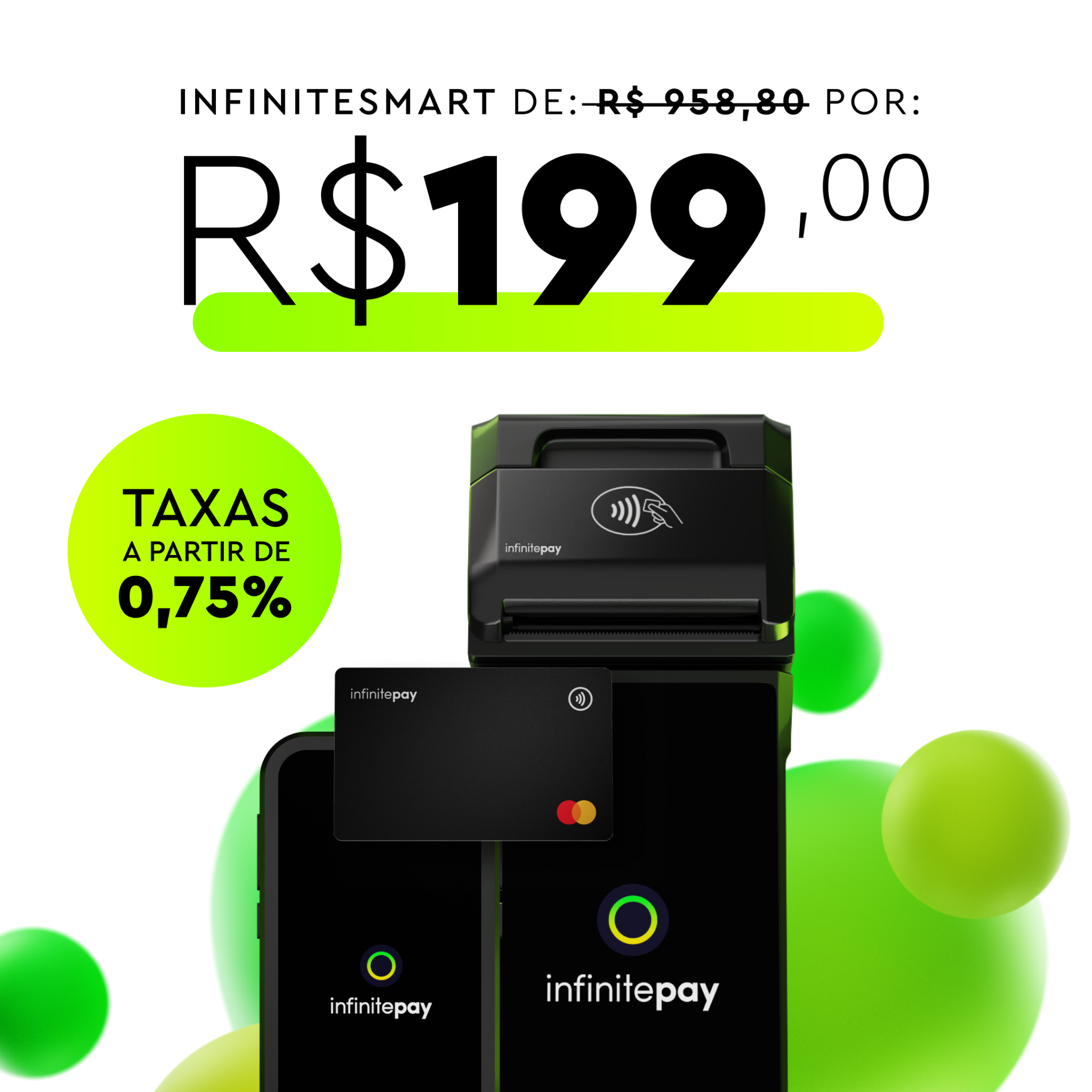 InfinitePay Facebook ad
