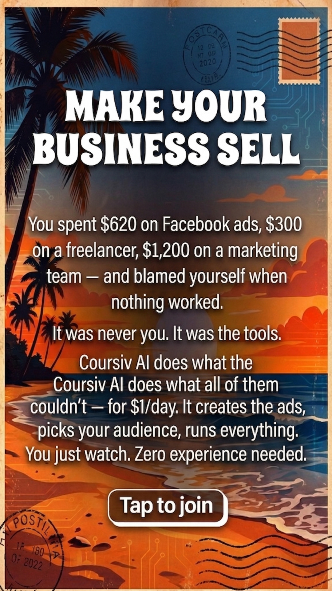 Practical AI Facebook ad