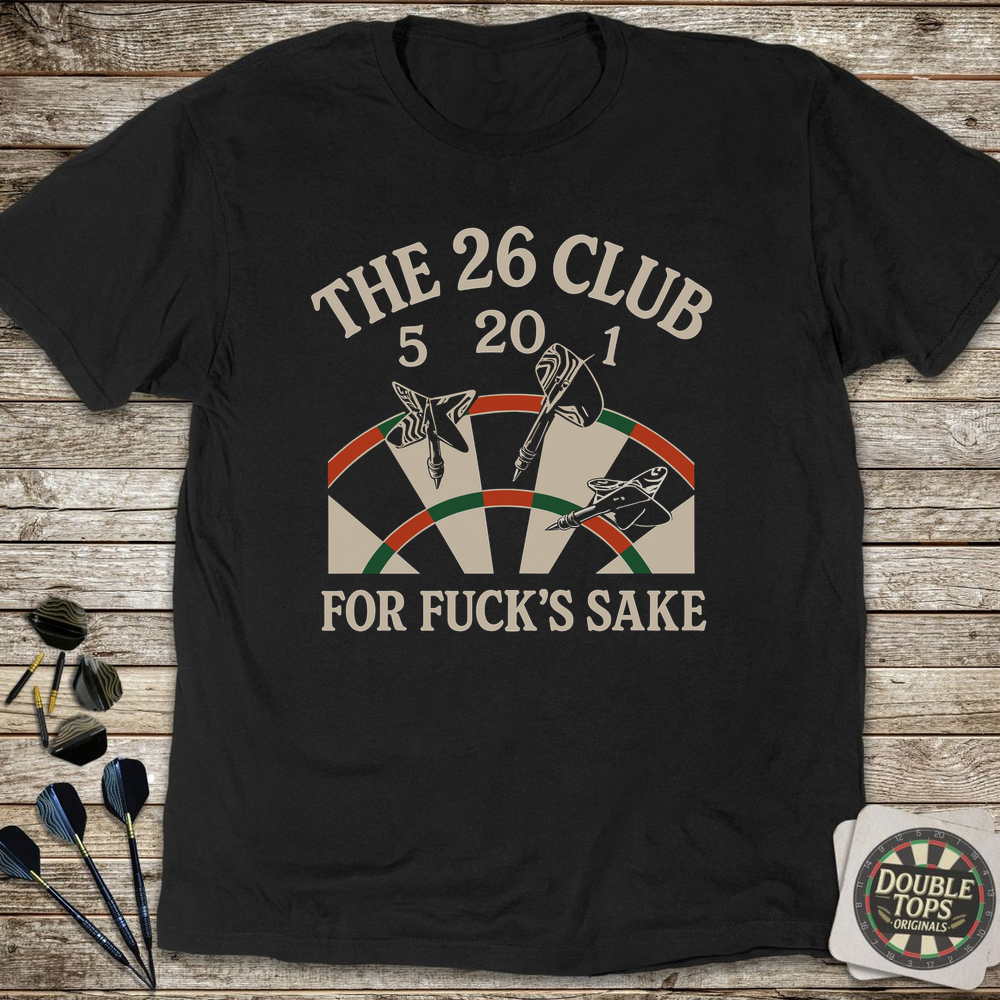Double Tops Originals Facebook ad: Darts T-Shirt Sale