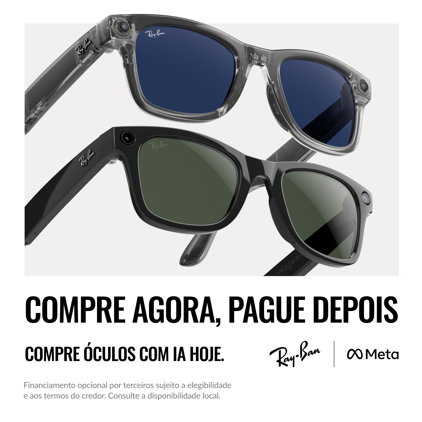 Ray-Ban Meta Facebook ad