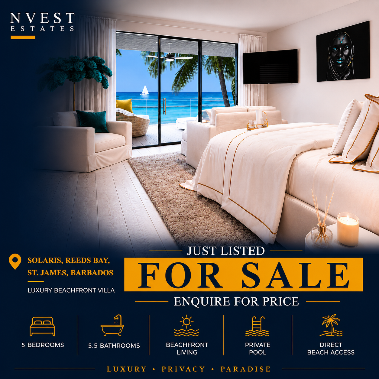 NVEST Estates Facebook ad